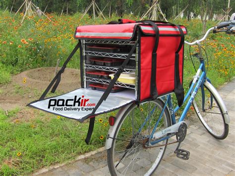 food delivery metal box bike|bike accessories food delivery.